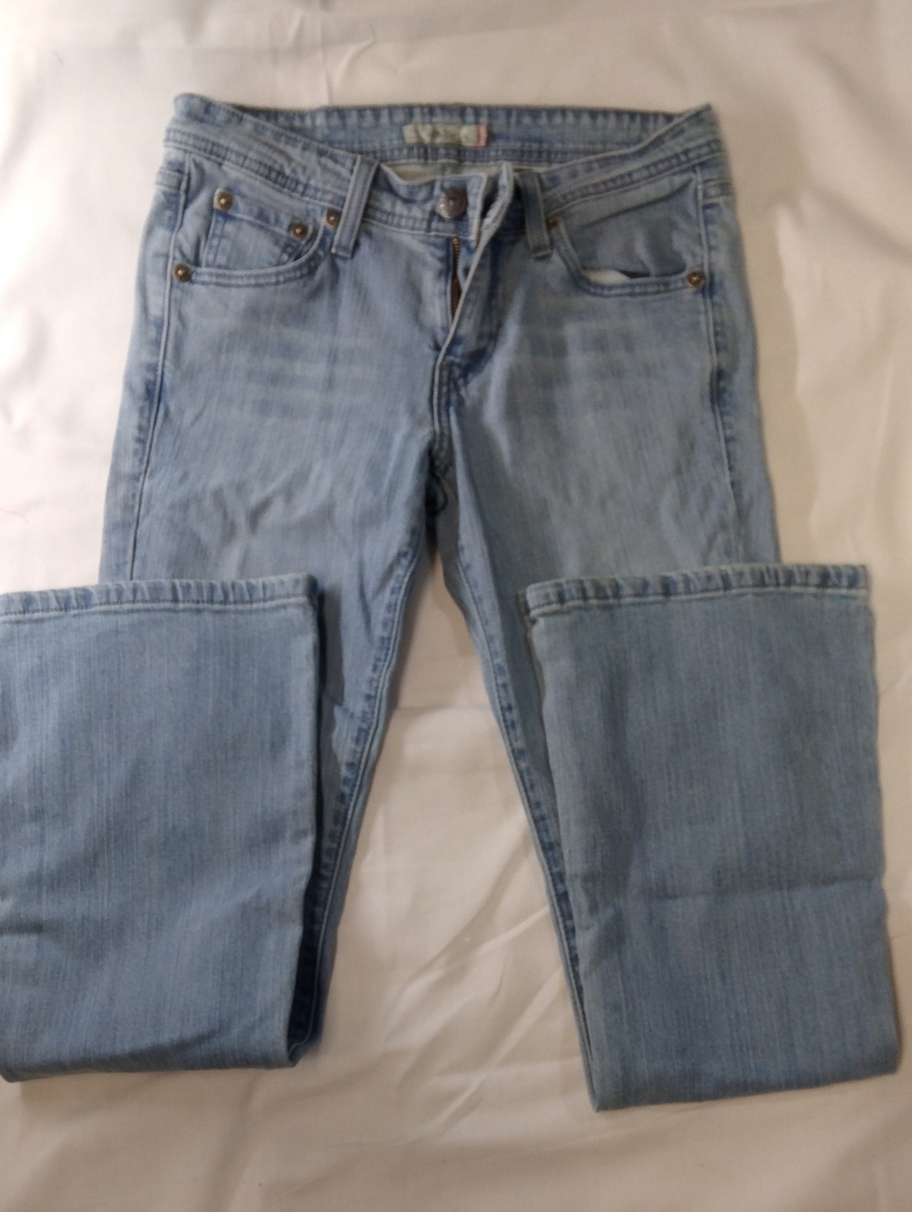 Levi's Pale Blue Boot-Cut Jeans 5